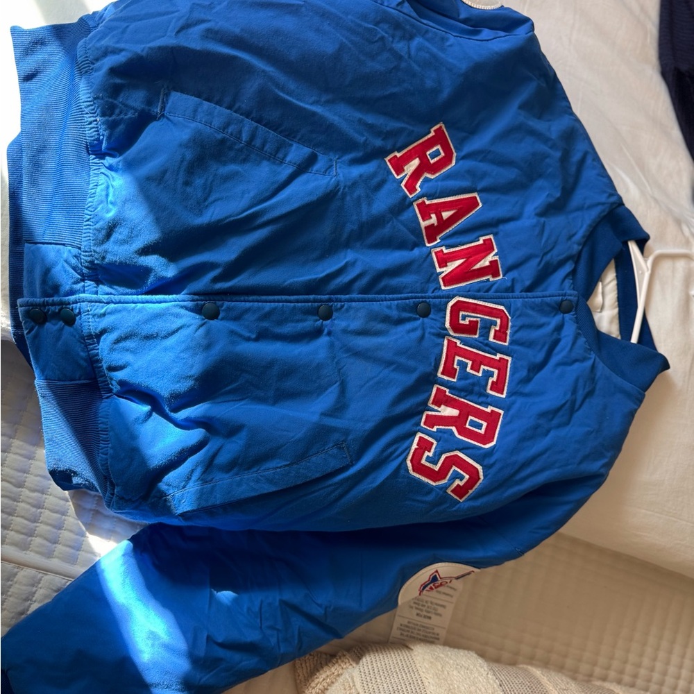 Blue Rangers Puffer Jacket
